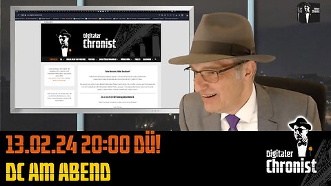 Aufzeichnung vom 13.02.24 Direktübertragung! DC am Abend