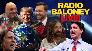 Radio Baloney Live! JD Vance On Rogan, Trudeau's Brother Is MAHA, Media Smears Trump,Biden Baby Bite