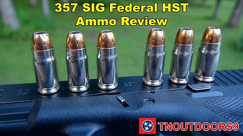 357 SIG Federal HST Ammo Review