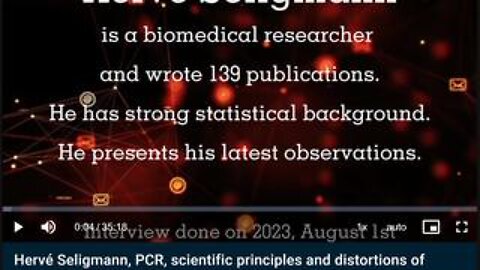 Hervé Seligmann, PCR, scientific principles and distortions of VAERS data