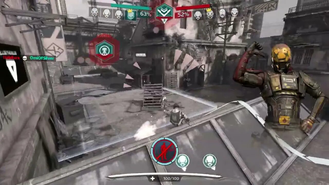 Modern Combat Versus Blitz zone control Assault arena with Lock in Slums Jan 15
