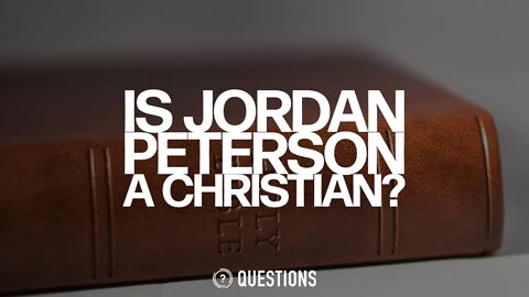 Is Jordan Peterson A Christian?