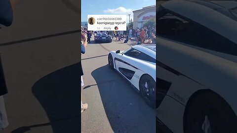 Ghost Squad | Koenigsegg Regera at Monterey Car Week! #shorts