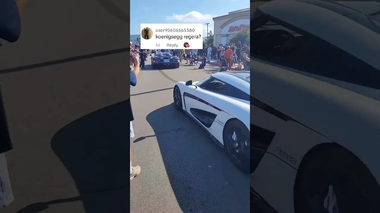 Ghost Squad | Koenigsegg Regera at Monterey Car Week! #shorts