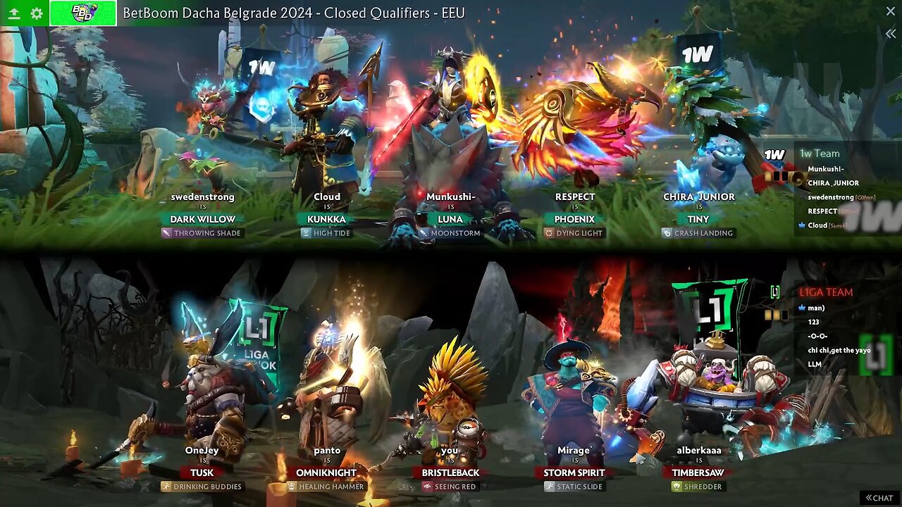 1W TEAM VS L1GA TEAM GAME 4 - BETBOOM DACHA BELGRADE 2024 - CLOSED QUALIFIERS EEU
