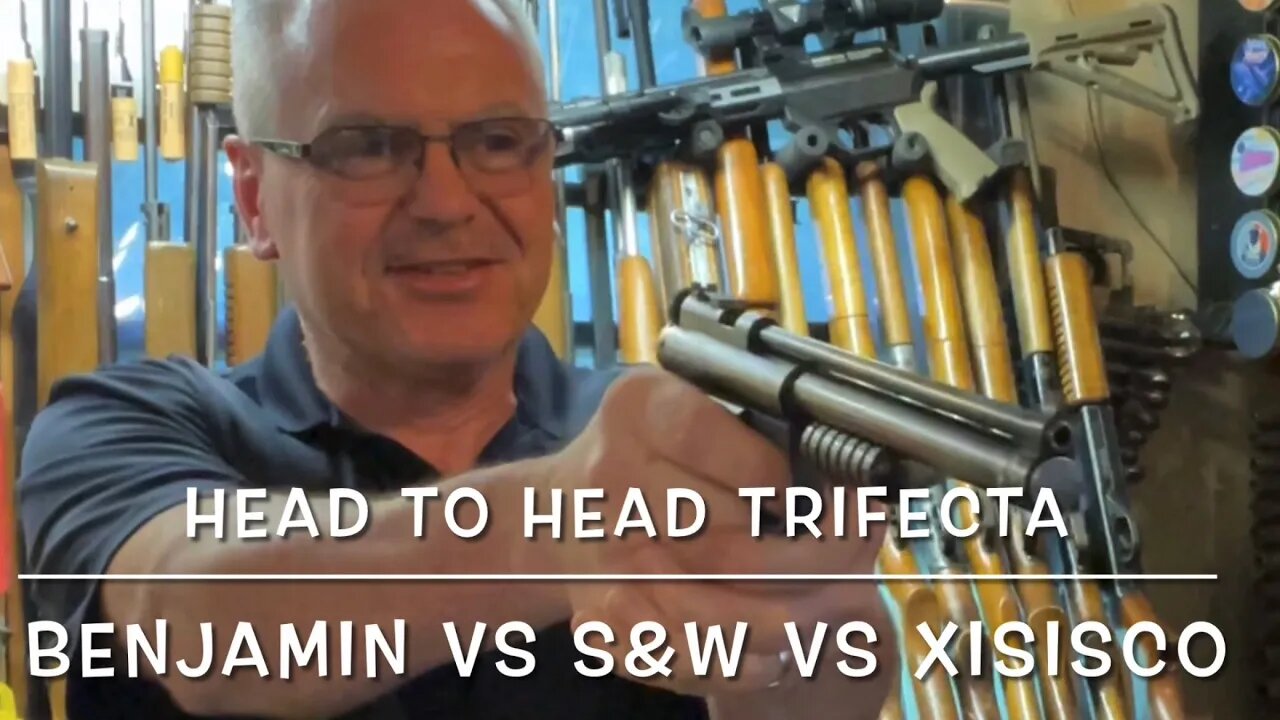 Head to head to head! Benjamin 137 vs S&W 79g vs Xisico XSP120D this is gonna be fun!