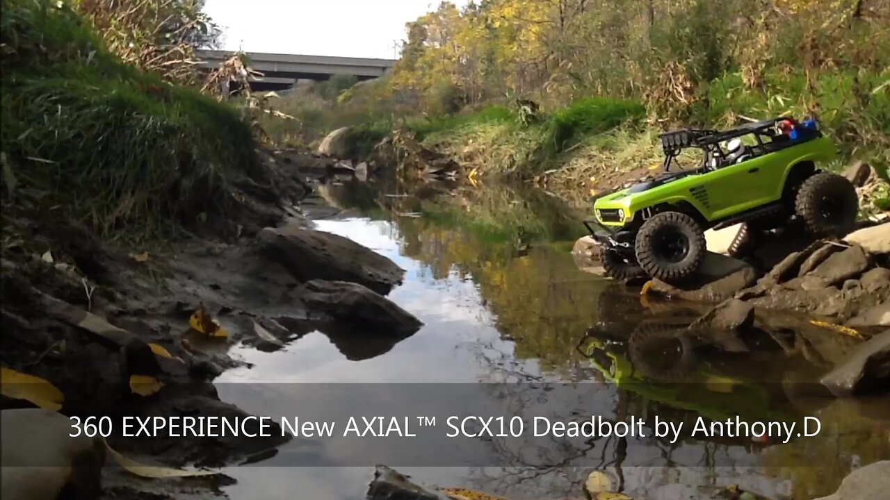 Creek Cruise, R/C Axial Deadbolt run, No Music