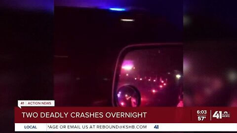 2 people dead in separate KCMO crashes