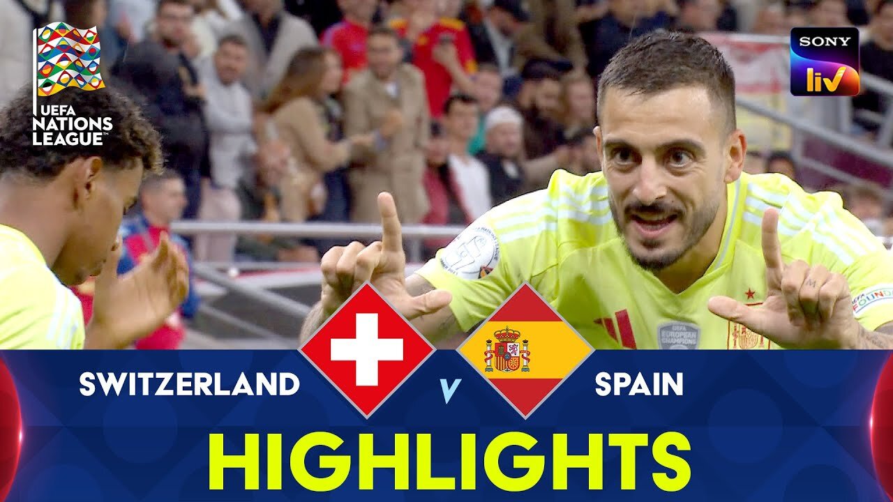 Switzerland vs Spain | Highlights