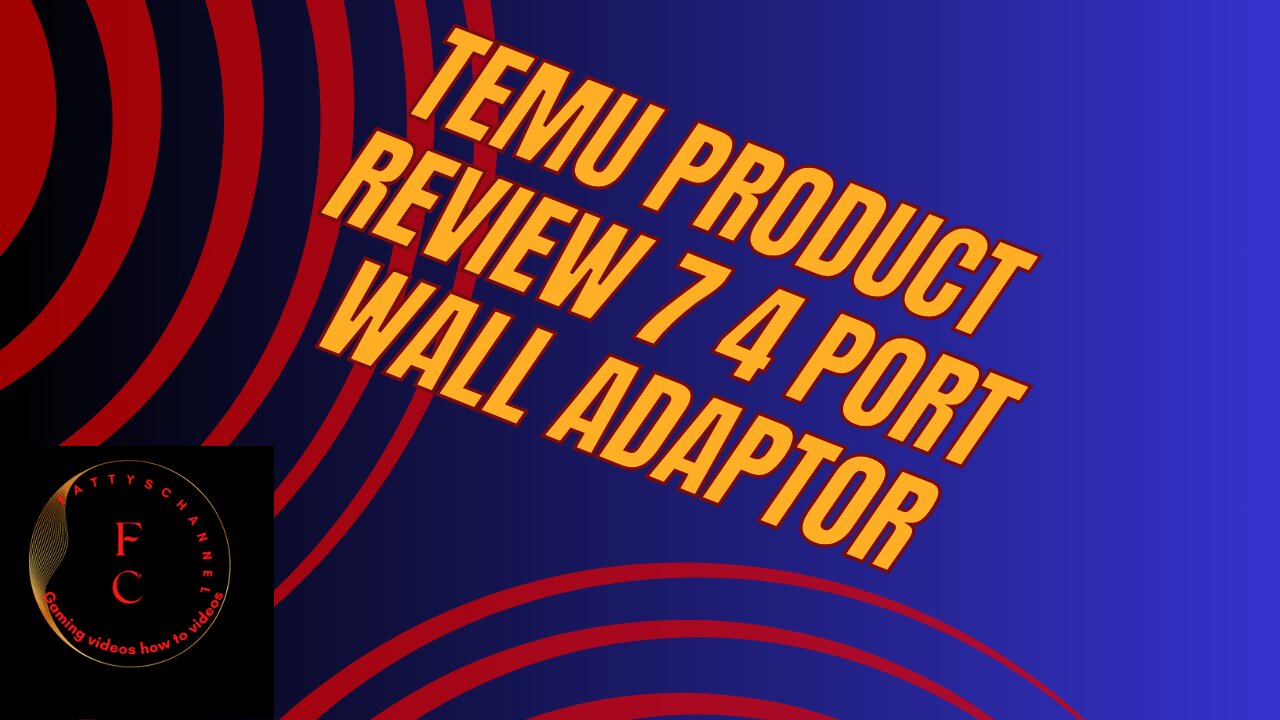 TEMU PRODUCT REVIEW 7 4 PORT WALL ADAPTOR