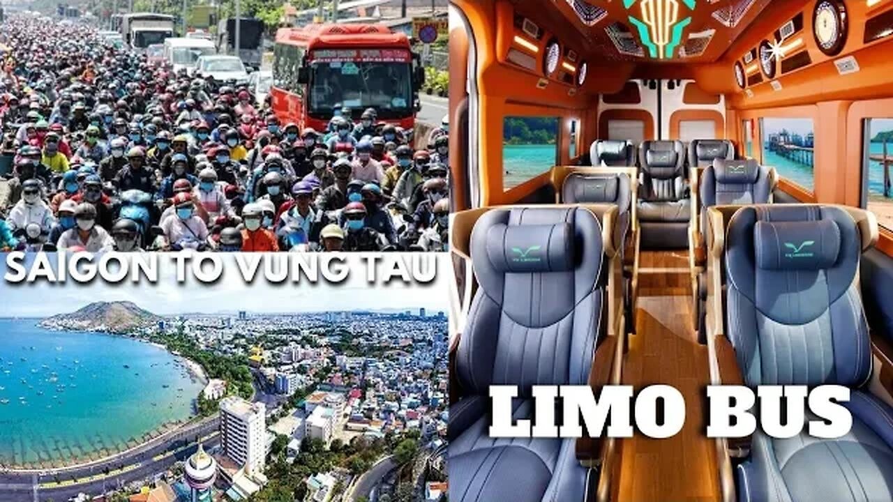 Vietnam Limo Bus 🇻🇳 Saigon To Vung Tau | The Best Way Travel