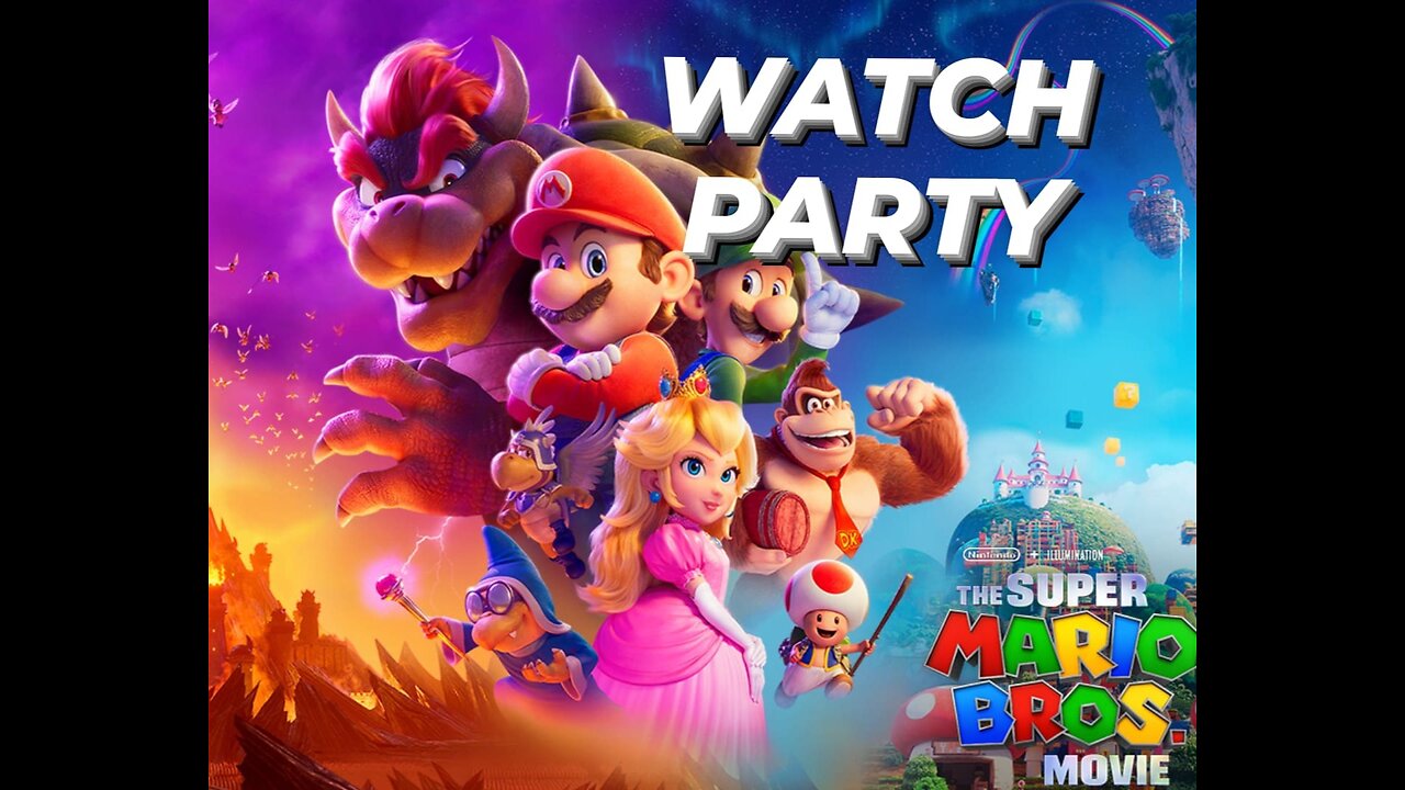 Super Mario Bros Movie (2023) | 🍿Watch Party🎬