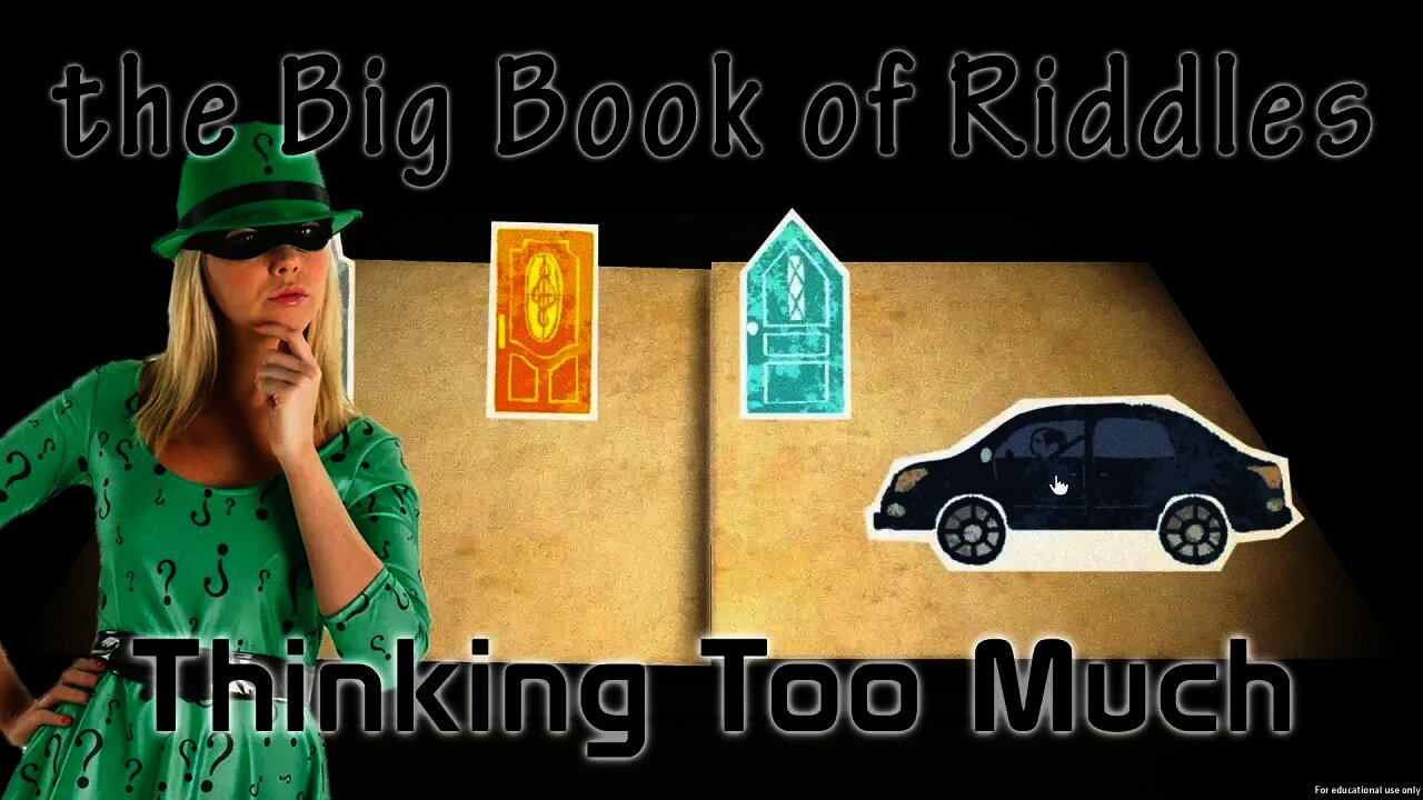 the Big Book of Riddles - Thinking Too Much