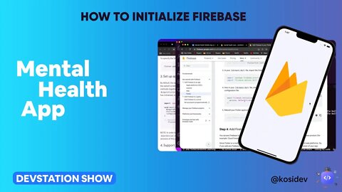 How To Initialize Firebase Flutter App 2022 | flutter app shorts | flutter tutorial