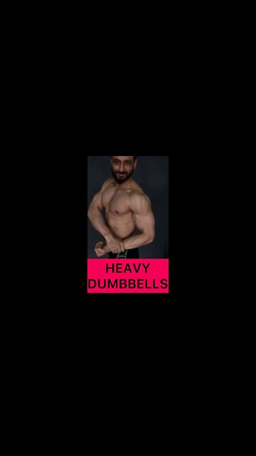 SUPERIOR MUSCLE STIMULATION | Use Heavy Dumbbells #shorts