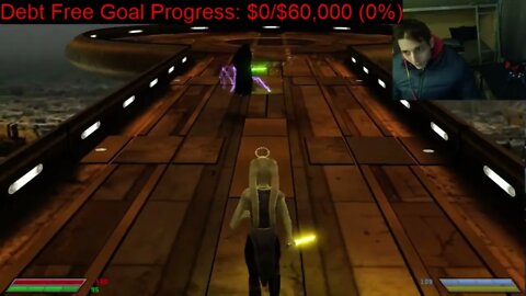 Palpatine VS Yoda In A Battle With Live Commentary In Star Wars Jedi Knight Jedi Academy