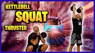 Kettlebell Squat Thrusters