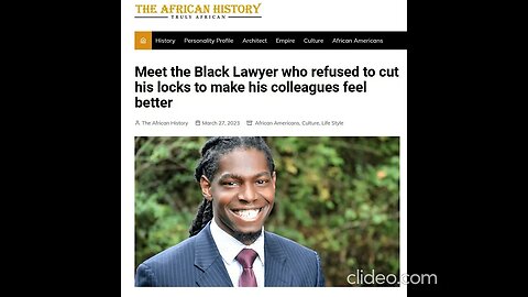 Black Lawyer Refused To Cut Locks #lawyer #locs