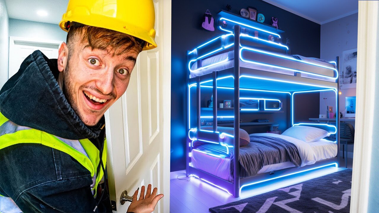 my subscriber asked me to clean his room.. So I Made HIS DREAM BEDROOM!