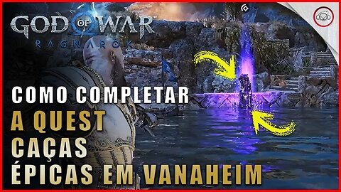 God of war Ragnarok, Como completar a Quest Caças Épicas em Vanaheim | Super dica