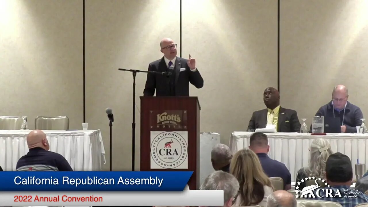 0CRA 2022 Annual Convention: Mathew Harper, Candidate for BOE, Dist. 4