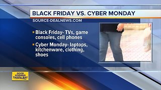 Black Friday vs. Cyber Monday | What to buy when