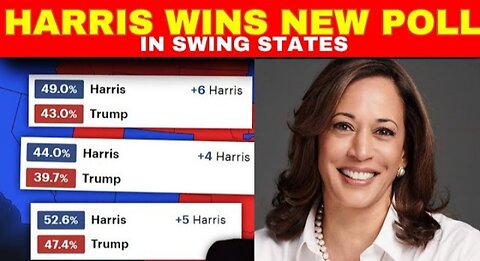 KAMALA HARRIS SWEEPS KEY SWING STATES IN LATEST POLLING AVERAGE