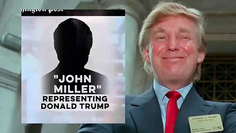 JOHN MILLER: The Hilarious Mystery of Trump's 'Spokesman'