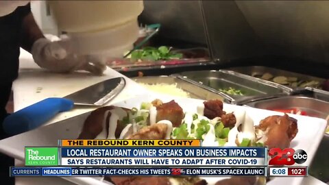 Local restaurant owner discusses reopening businesses