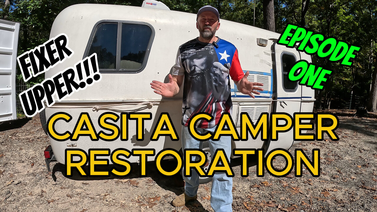 Casita Camper Restoration Project | Episode One - Walkaround