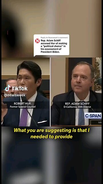 SC Hur owns shifty Schiff.