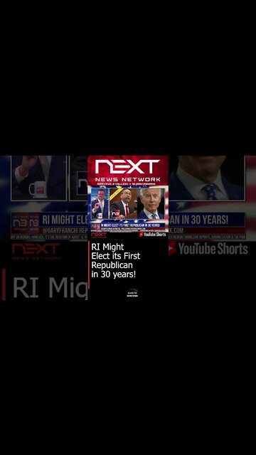 RI Might Elect its First Republican in 30 years! #shorts