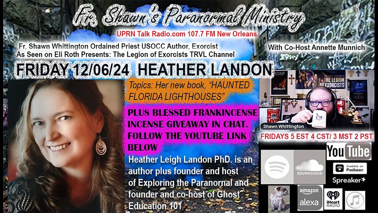 "HEATHER LEIGH LANDON PhD"! Extreme Hauntings!!