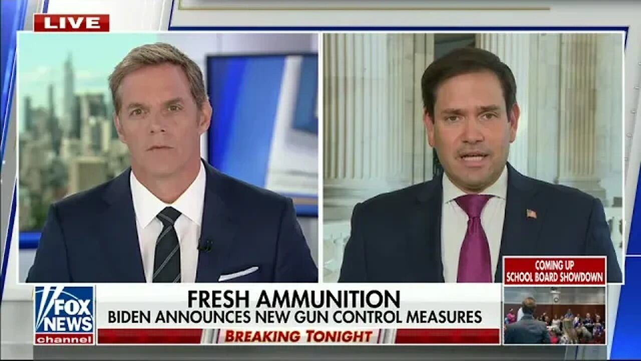 Senator Rubio Joins Fox News to Talk Law & Order, COVID Origins, and the Border Crisis