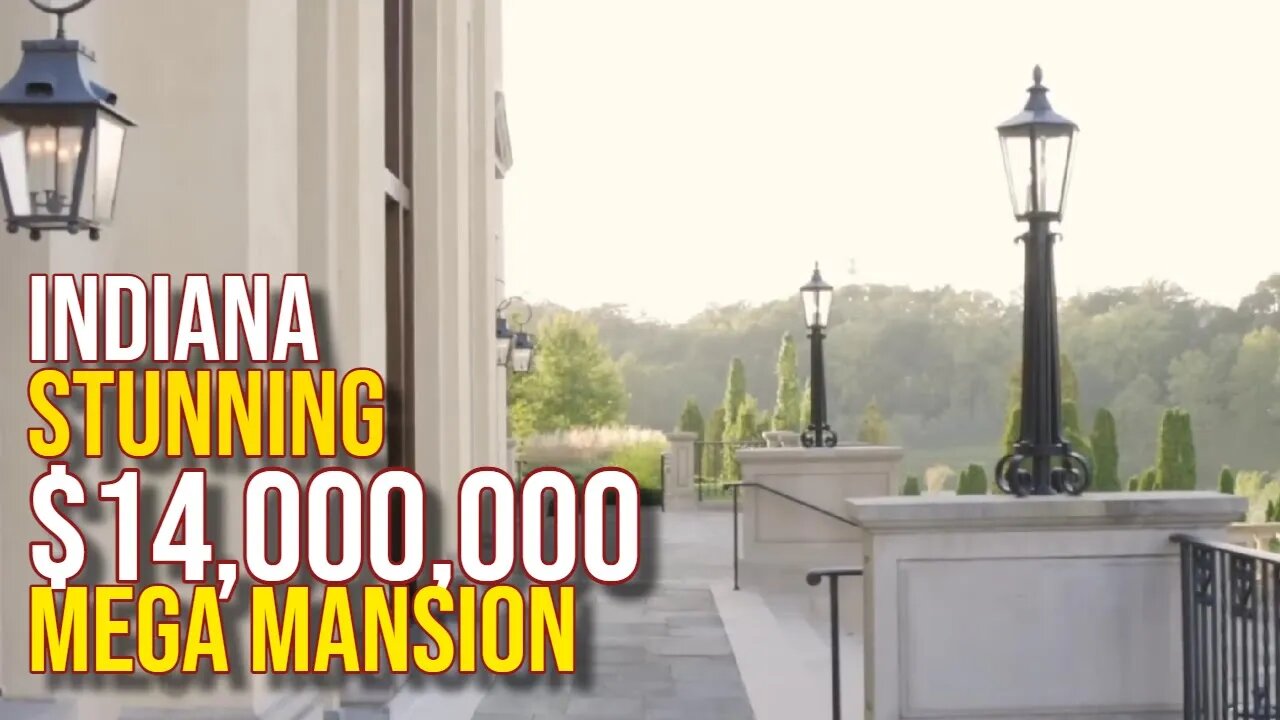 Touring $14,000,000 Indiana Mega Mansion
