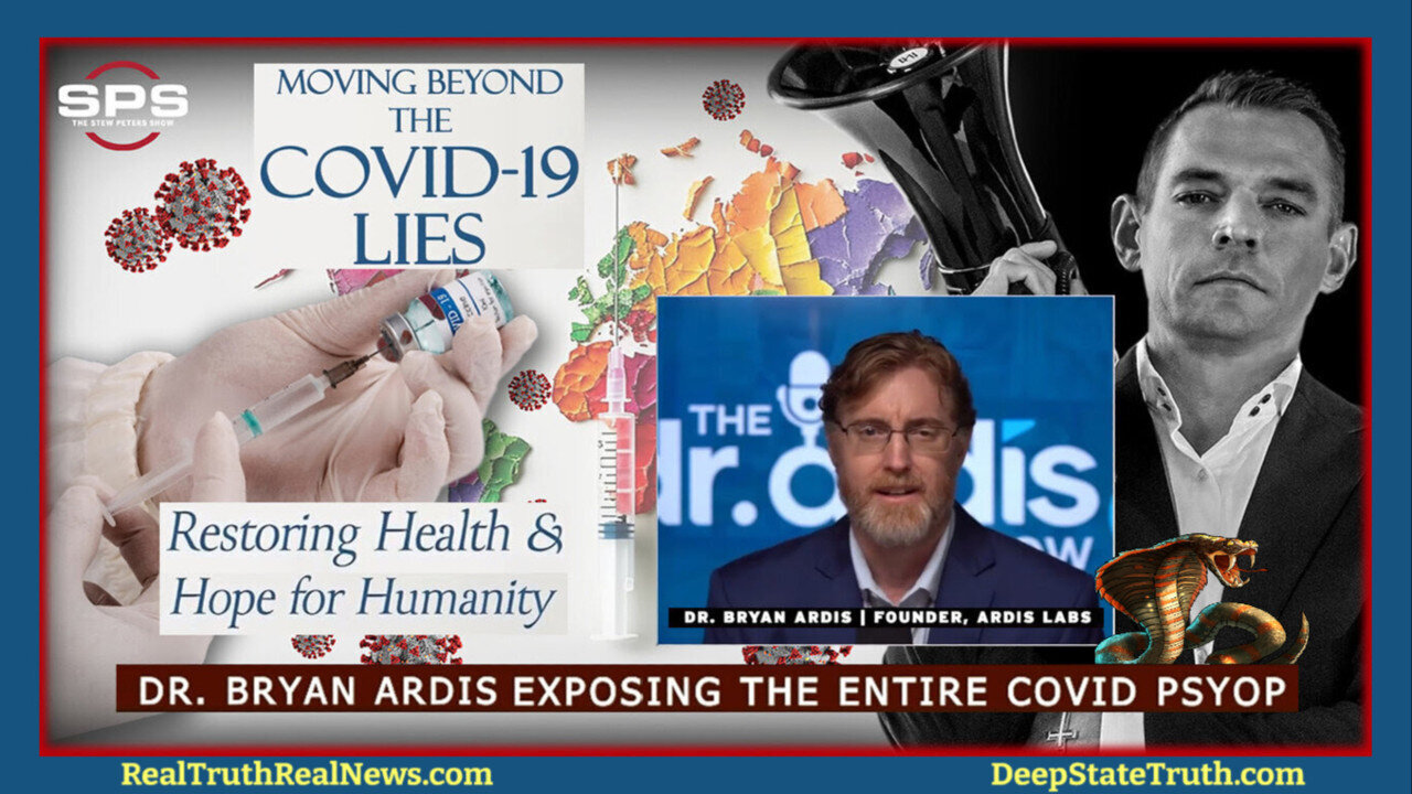 ☣️🐍 Dr. Bryan Ardis in an In-Depth and Unfiltered Interview Discussing his New Book ✮⋆˙ MIND Blowing Info! ⭐ Important Links Below 👇