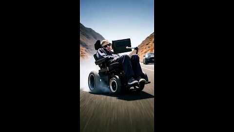 Stephen Hawkins new N.O.S. wheelchair