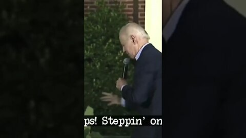 Biden: “10,12,15..Whoops. Steppin’ On Him…It’s Black! Anyways”