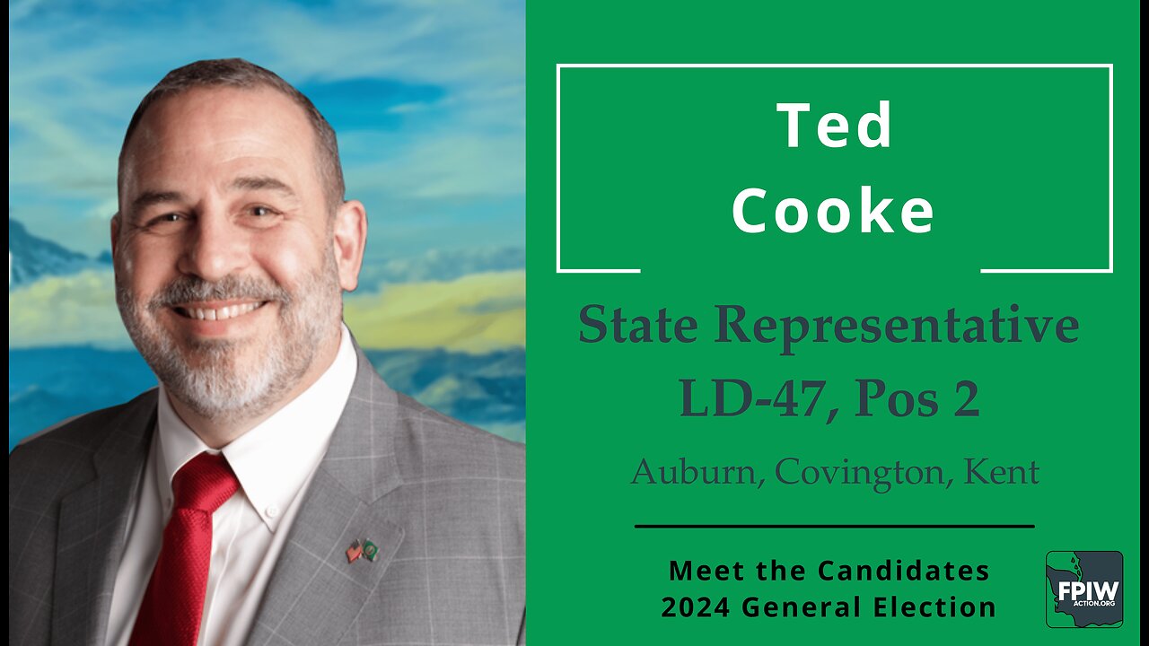 Ted Cooke • State Rep, LD-47