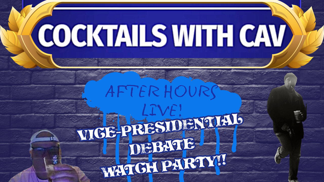 Vice-Presidential Debate Watch Party: "Hillbilly Elegy" Vance VS "Jazz Hands" Walz!