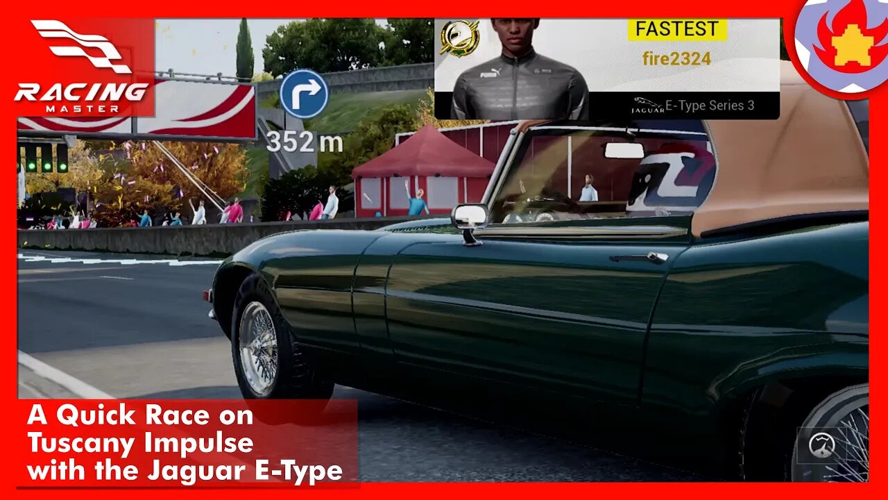 A Quick Race Tuscany Impulse with the Jaguar E-Type | Racing Master