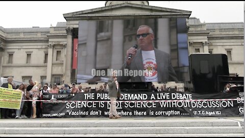 Mark Steele speech in Trafalgar Square