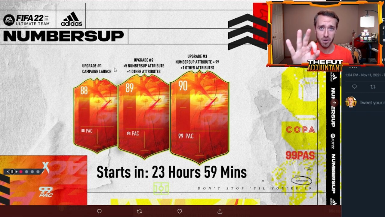 NUMBERSUP IS HERE! WILL PREVIEW PACKS AFFECT THE NEW ADIDAS PROMO? FIFA 22 Ultimate Team