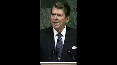 Reagan speech to the UN (1987): "Alien threat"