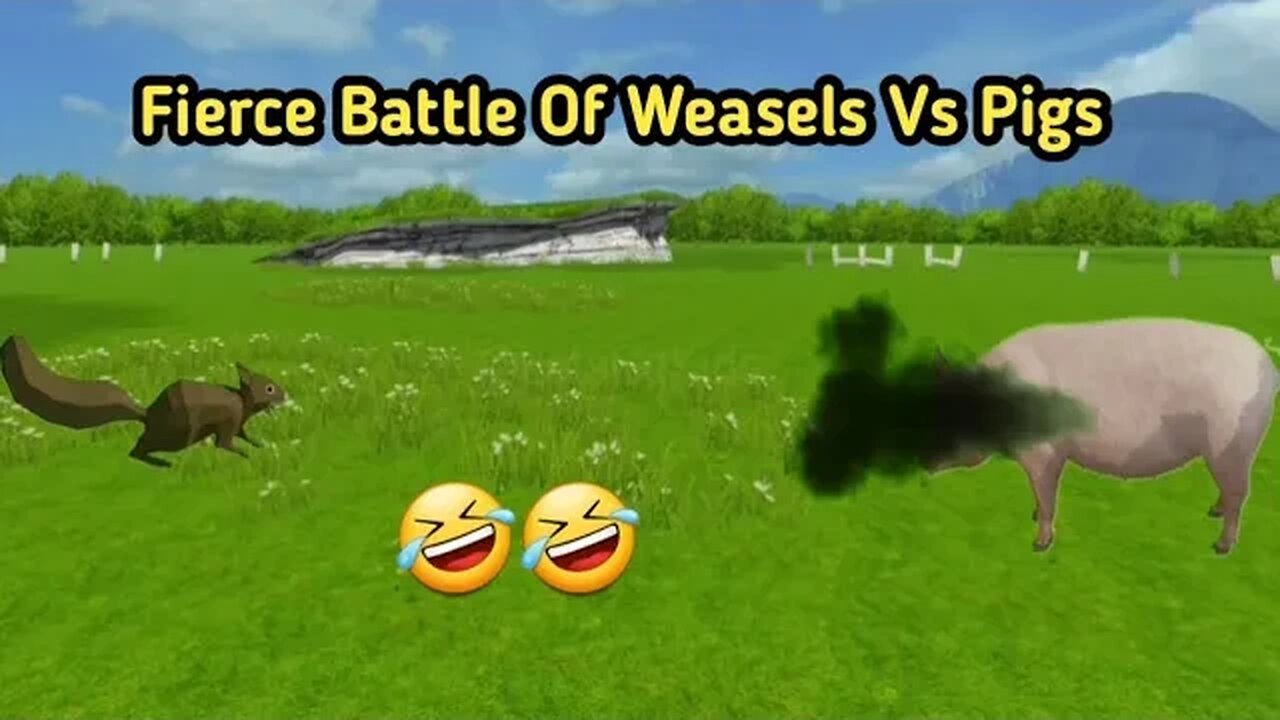 Weasel vs Pig: The Ultimate Barnyard Battle - Who Will Come Out on Top?