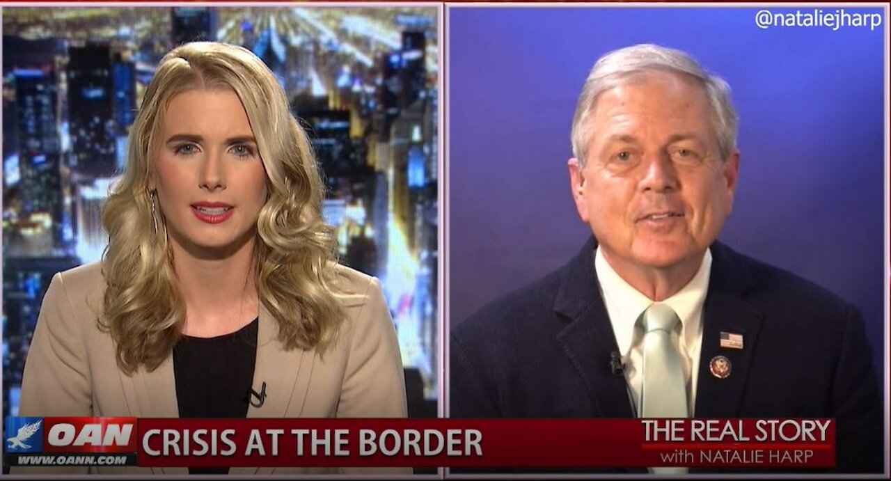 The Real Story - OANN Exposing the Border Crisis with Rep. Ralph Norman