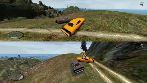 GTA IV - Serie 5 - Crash Testing Real Cars Splitscreen [Euphoria Physics]