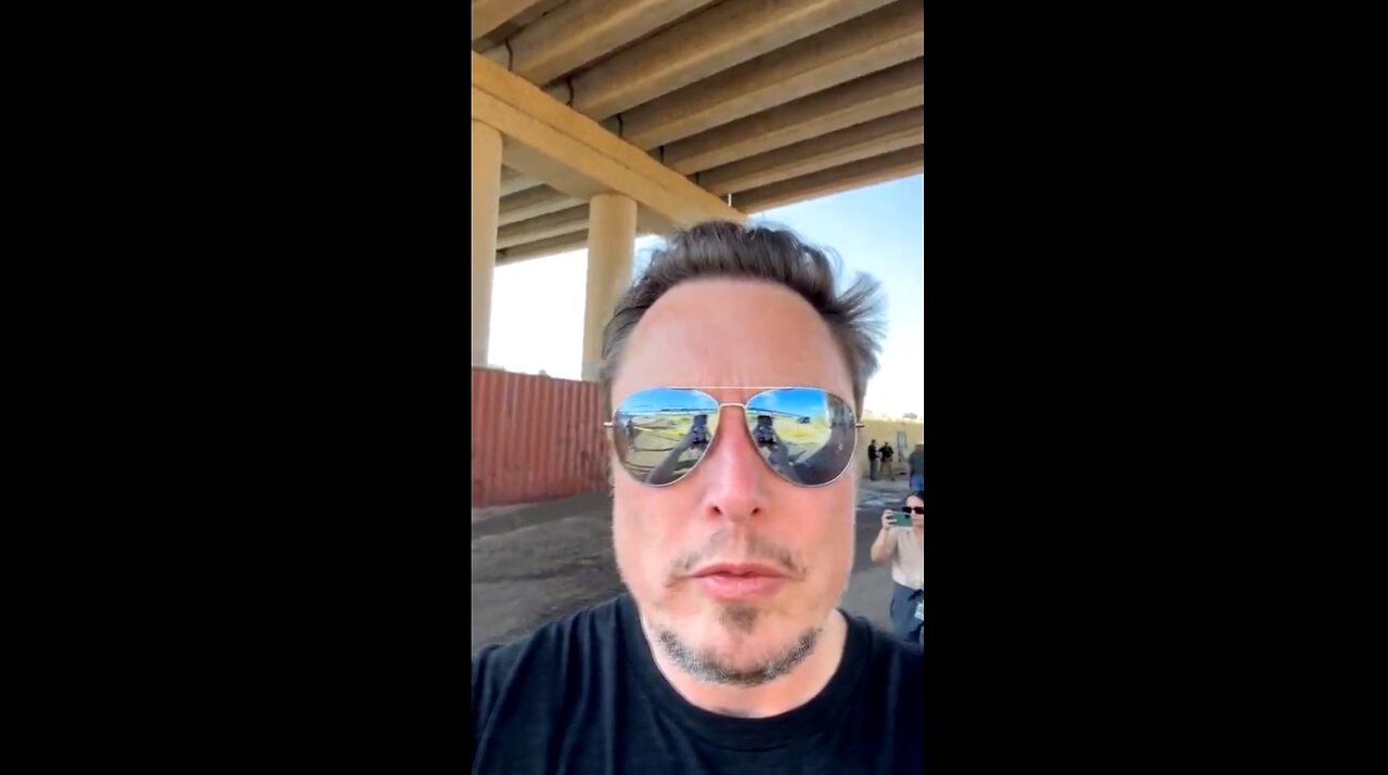 ELON MUSK VISITS THE EAGLE PASS BORDER CROSSING!!