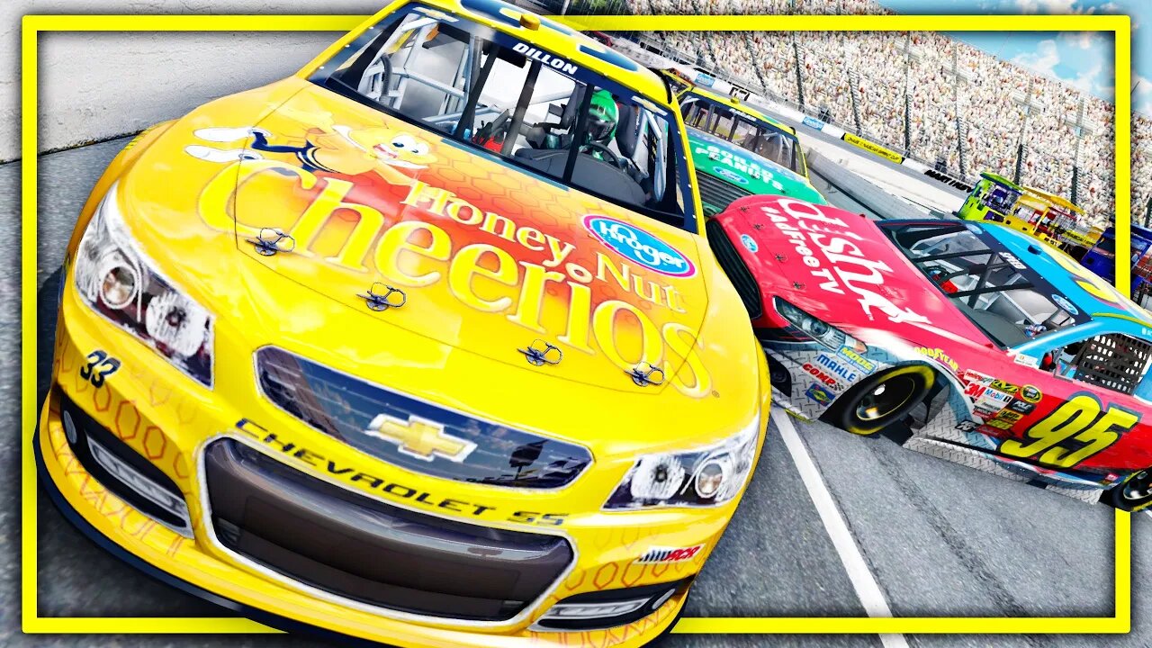 LATE RACE YELLOW CHANGES EVERYTHING // NASCAR 2013 Career Mode Ep. 6