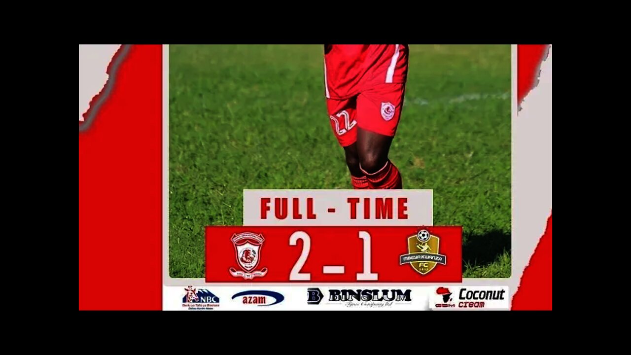 COASTAL UNION vs MBEYA KWANZA: Tazama magoli yote hapa